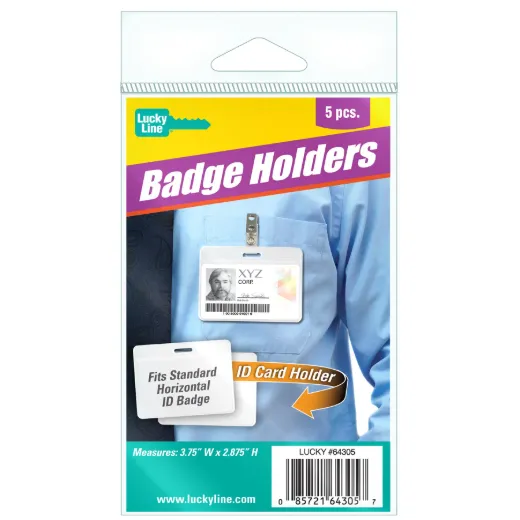 Picture of Badge Holders and Badge Clip