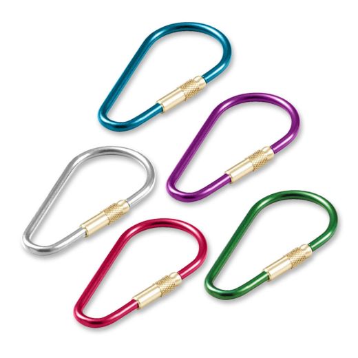 Picture of Anodized Oval Key Ring