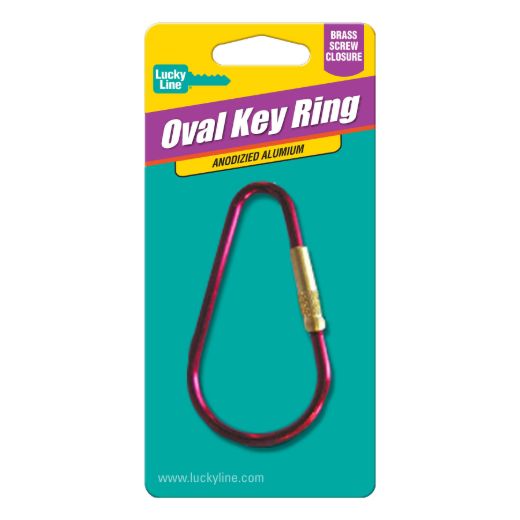 Picture of Anodized Oval Key Ring