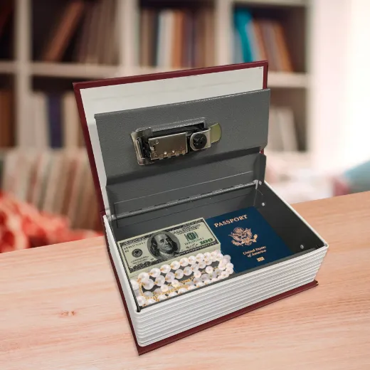 Picture of Locking Diversion Book Safe