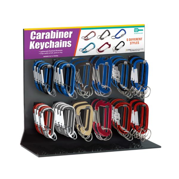 Picture of Carabiner Keychain Display
