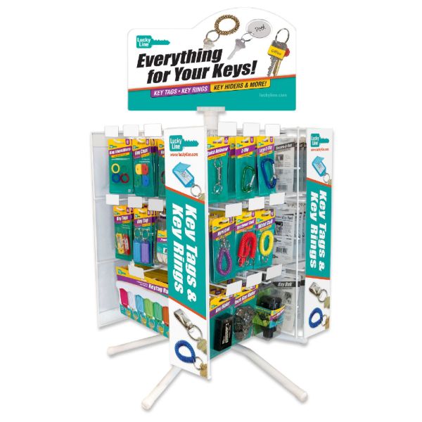 Picture of 4-Panel Revolving Counter Display