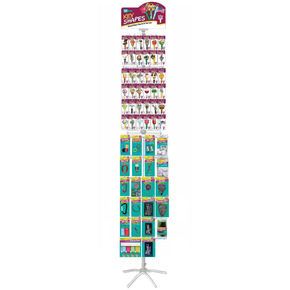 Picture of Key Shapes™ & Key Accessory Floor Display