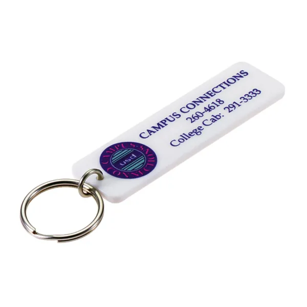 Custom Imprinted Large Rectangle Tag