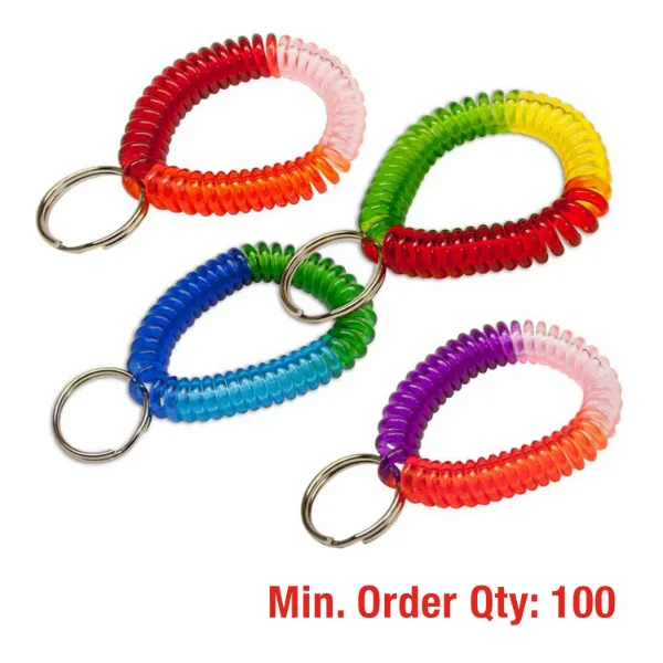 Bulk Non-Packaged Multi-Color Wrist Coil
