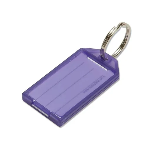 Key Tag with Flap & Split Ring