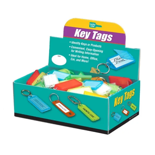 Key Tag with Flap & Split Ring