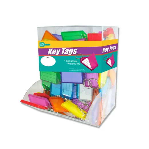 Key Tag with Flap & Split Ring