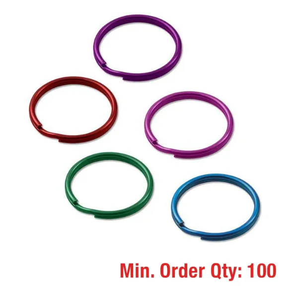 Bulk Non-Packaged Color Split Rings