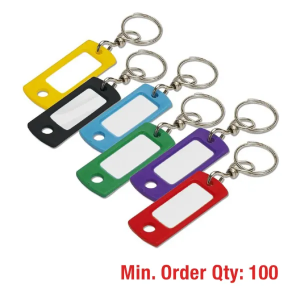 Bulk Non-Packaged Key Tag w/ Swivel Ring