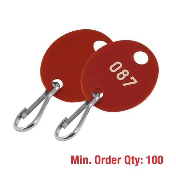 Bulk Non-Packaged Oval Cabinet Tags
