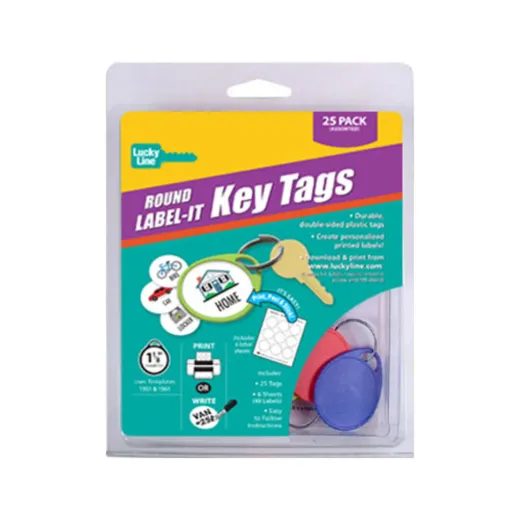 Round Label-It™ Plastic Tags
