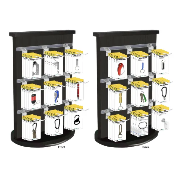 UTILICARRY COUNTER DISPLAY, 18 SKUS, 90 PCS