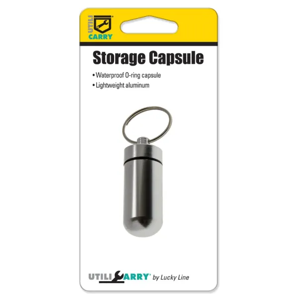 STORAGE CAPSULE KEYCHAIN ASST. 1/CD