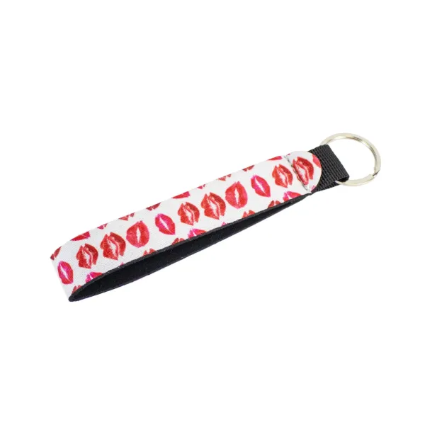 NEOPRENE WRISTLET RED LIPS w/UPC