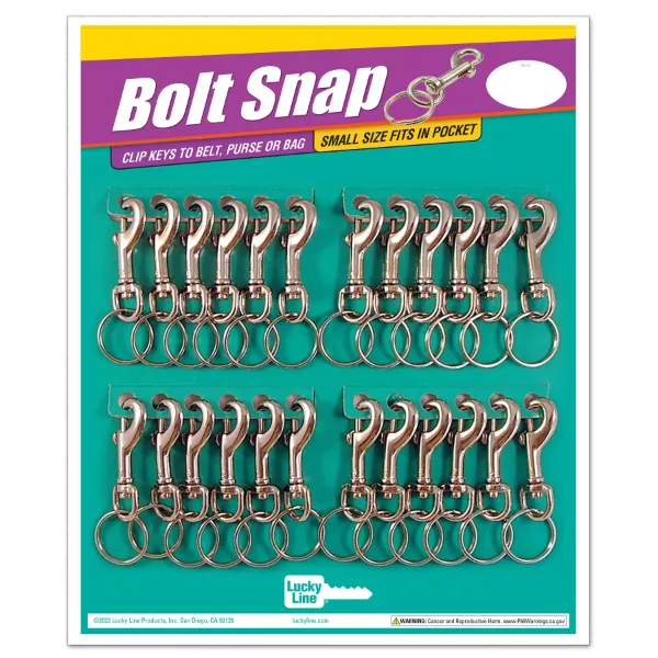 SMALL NPZ BOLT SNAP  24/CD