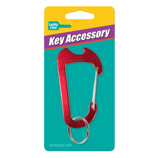 BOTTLE OPENER C-CLIP KEYCHAIN ASST. 1/CD