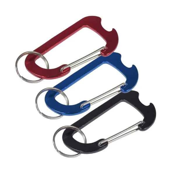 BOTTLE OPENER C-CLIP  ALUMINUM  ASST  30/PK