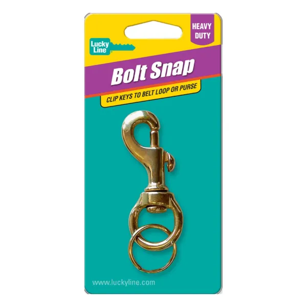HEAVY DUTY BOLT SNP  BRASS  1/CD