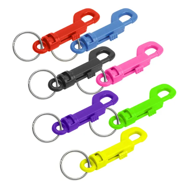 PLASTIC KEY CLIP  ASST  40/PK