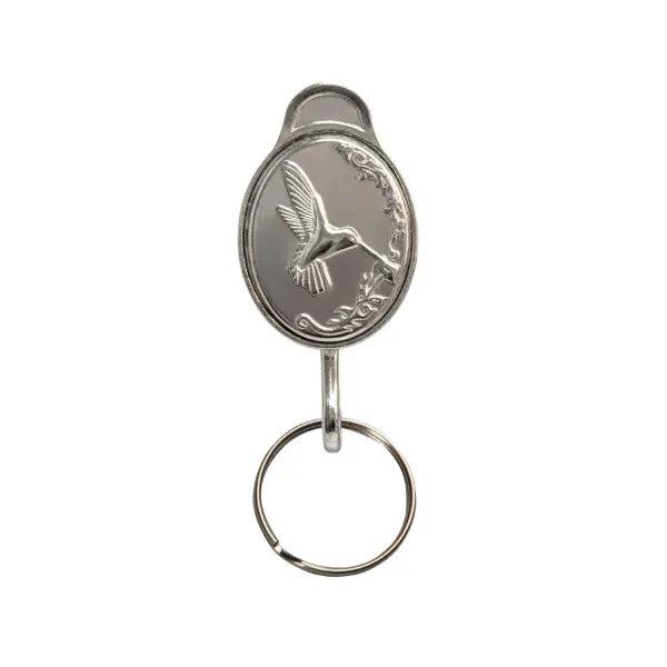PURSE CHARM KEYCHAIN HUMMINGBIRD
