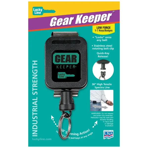 LOW-FORCE KEY RETRACTOR  1/CLAM