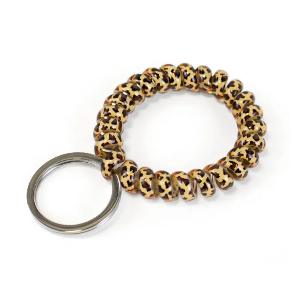 WRIST COIL LEOPARD  NKR  5/PK