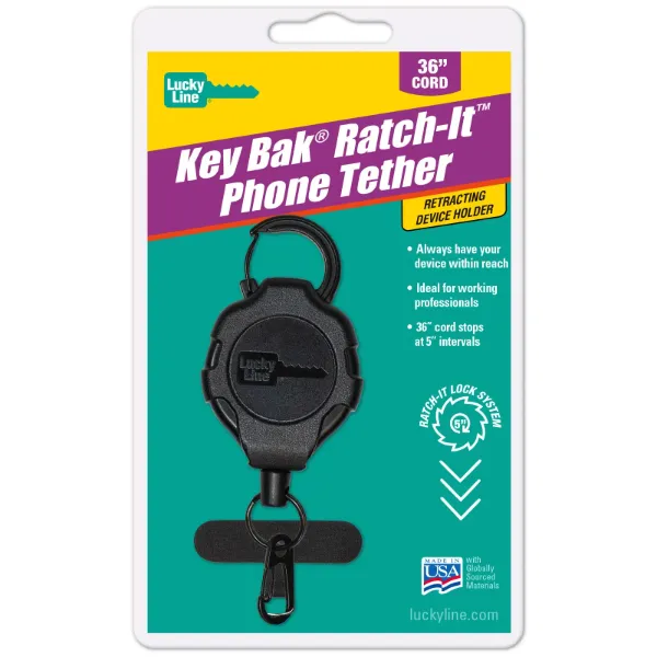 KEY BAK RATCH-IT PHONE TETHER 1/CLM