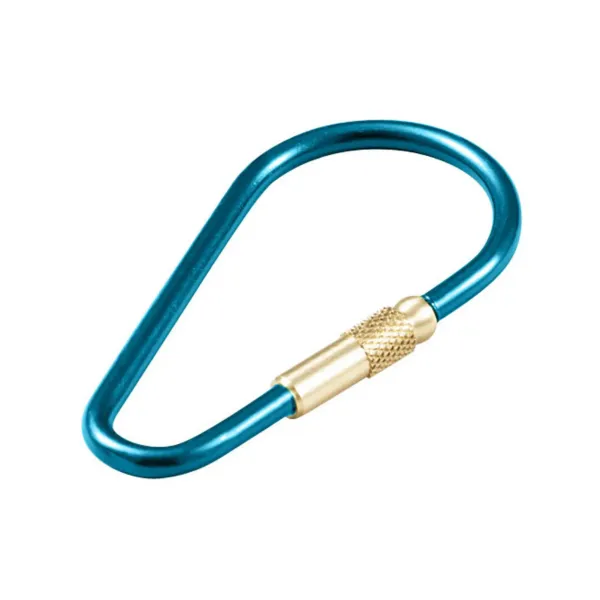 ANODIZD ALUM OVAL  BLUE  10/PK