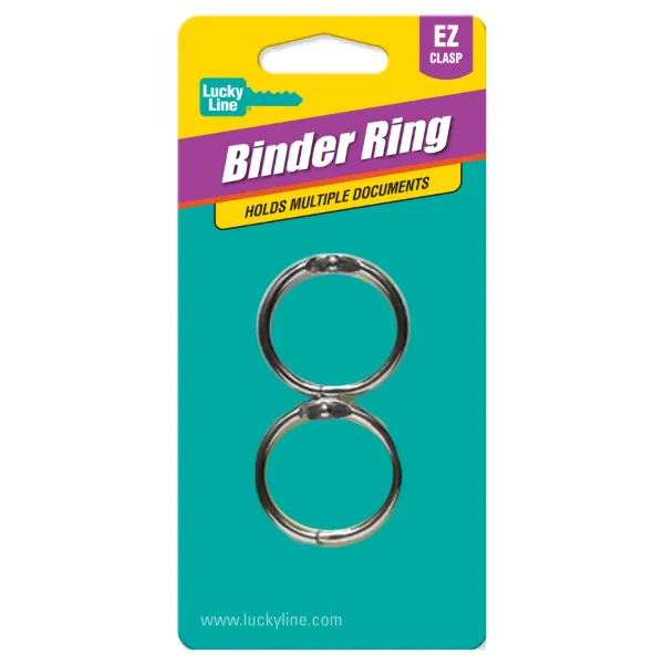 1  METAL BINDER RINGS  2/CD