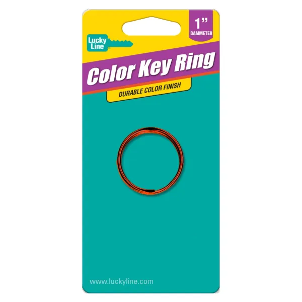 1  SPLIT RING  ASST COLORS  1/CD