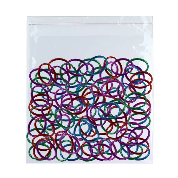 1  SPLIT RING  ASST COLORS  200/PK