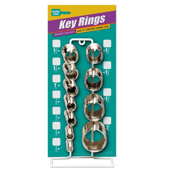 365-PC SPLIT KEY RING DISPLAY