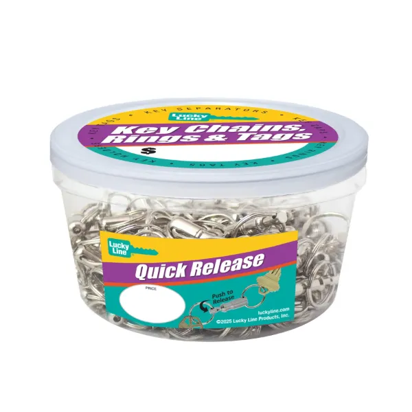 QUICK RELEASE KEY RING  75/JR