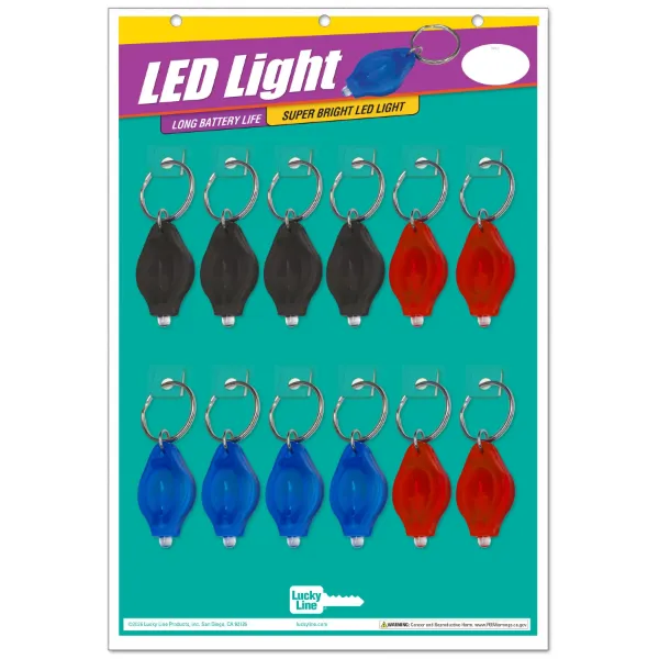 LED LIGHT  OVAL STYL  ASST  12ea/CD