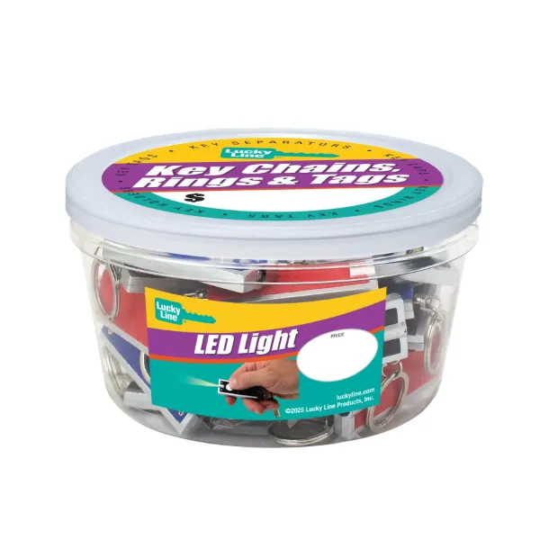 LED LIGHT  FLAT STYL  ASST  25/JR