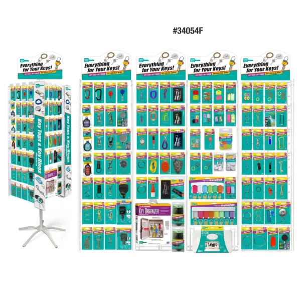 4-PANEL WING  FLR  W/SCAN 96 SKUS, 617PCS
