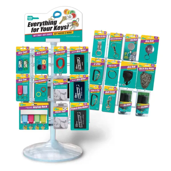 2 PANEL COUNTER DISPLAY 22 SKUs, 126 pcs