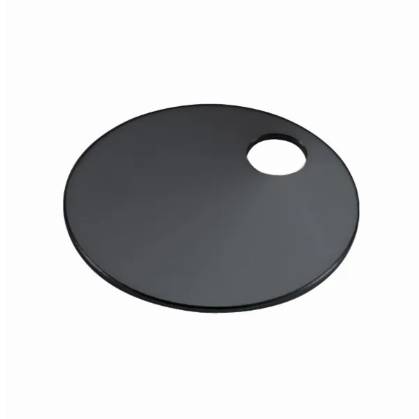 1-1/4  ALUM TAG  BLACK  100/BX