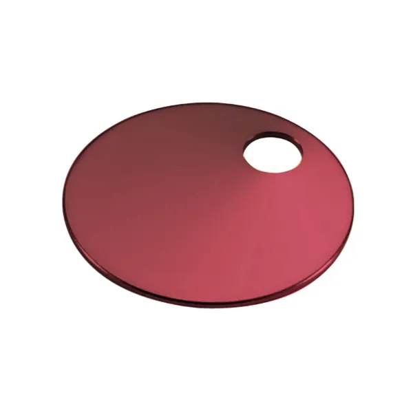 1-1/2  ALUMINUM TAG  RED  20/PK