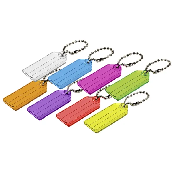 ID TAG W/B CHAIN  ASST  10/PK