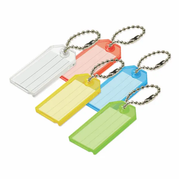ID TAG W/B CHAIN  ASST  35/PK