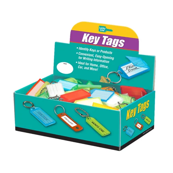ID TAG W/B CHAIN  ASST  100/BX