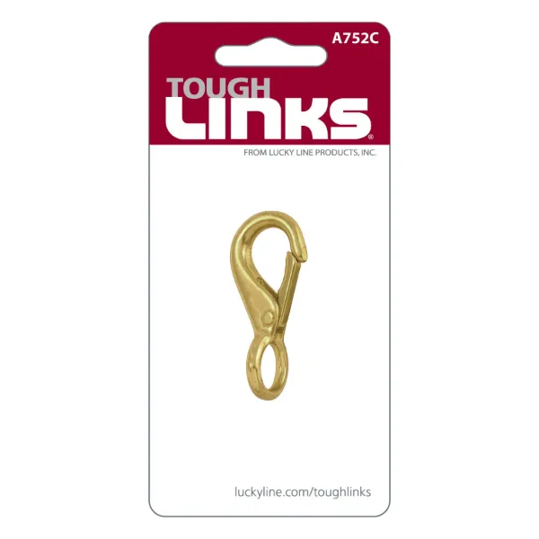 2-1/8  UTIL SPRING HOOK  BZ