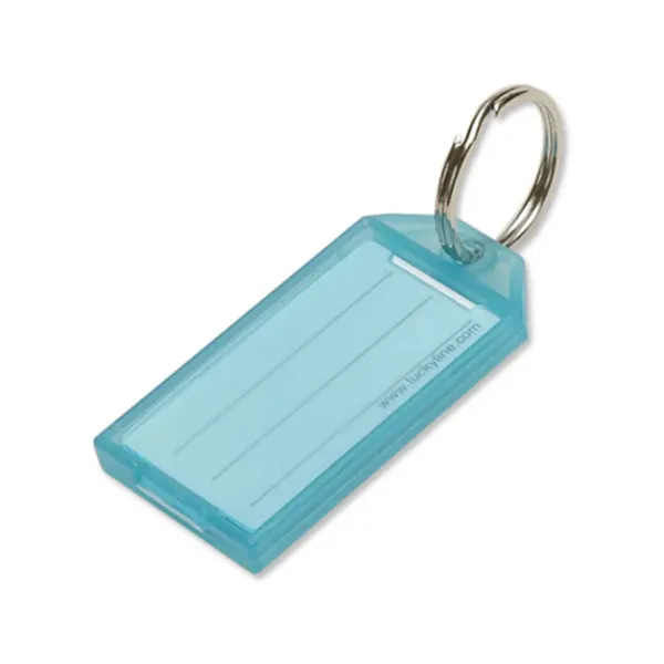 ID TAG W/SKR  BLUE  100/BX