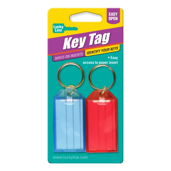 ID TAG W/FLAP & SPLIT RING 2/CD