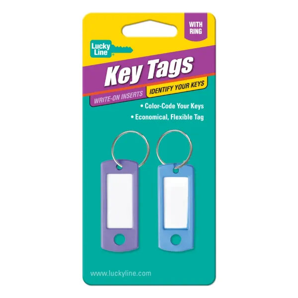 ID TAG W/RING ASST 2/CD