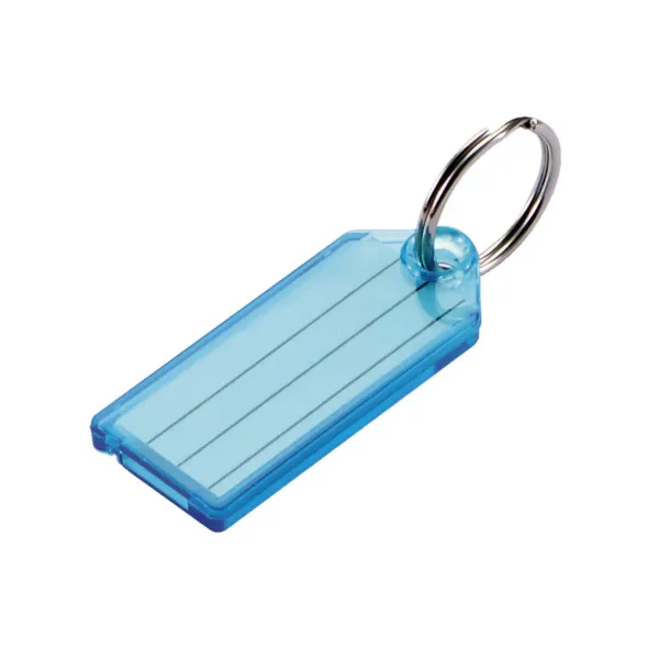 ID TAG W/SKR  BLUE  100/BX