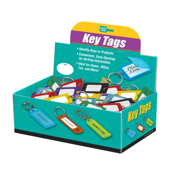 ID TAG W/SWIVEL  ASST  200/BX