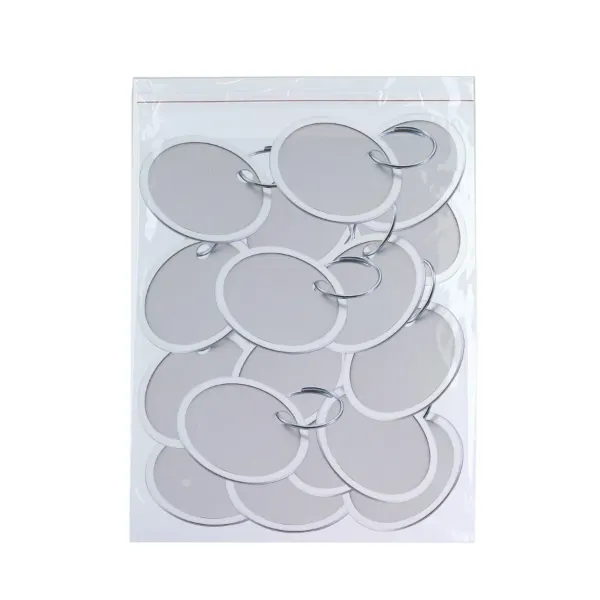 1-1/4  PAPER TAG W/RING  20/PK